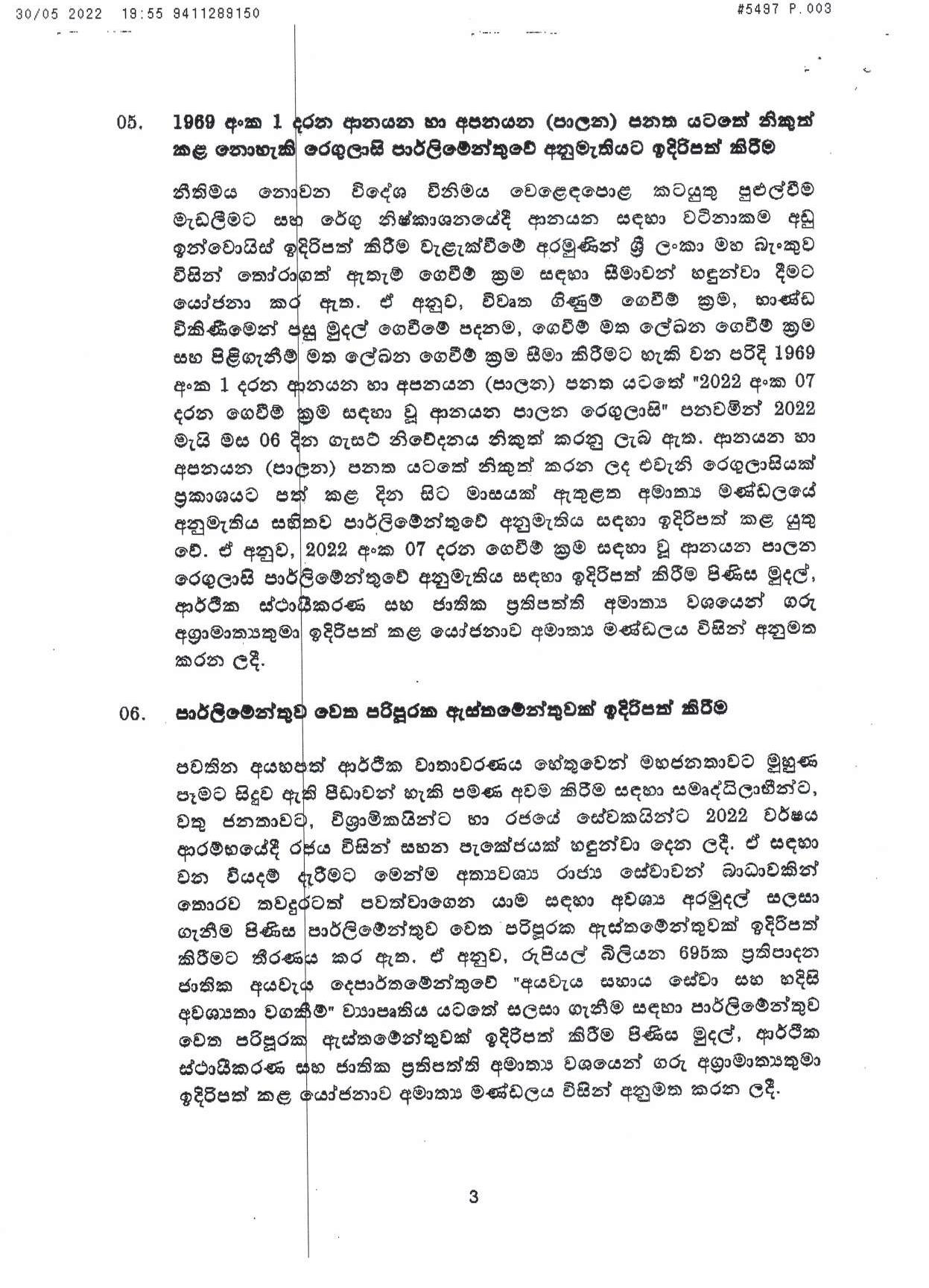 Cabinet Decisions on 30.05.2022 S page 003