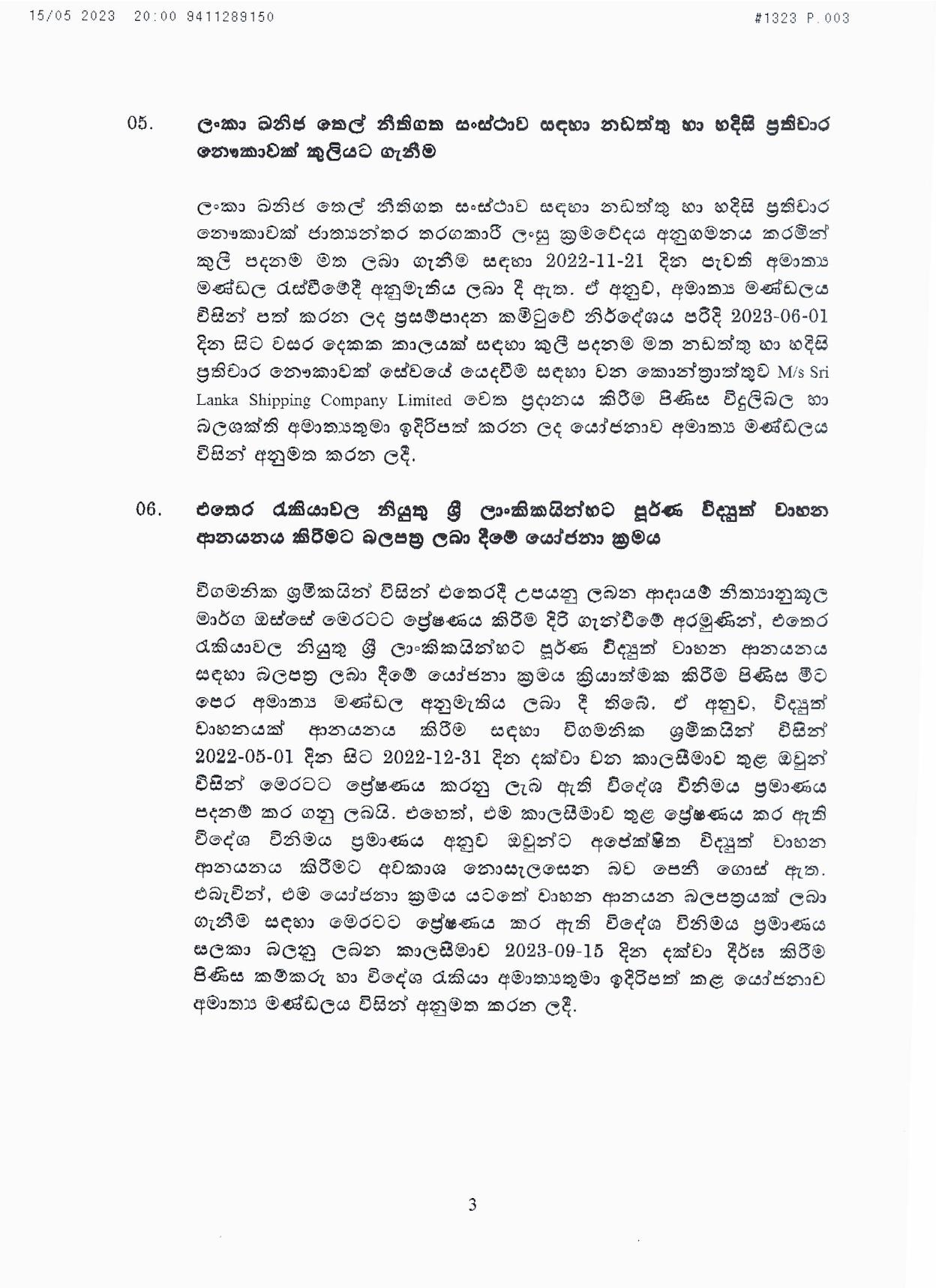Cabinet Decision on 15.05.2023 page 003