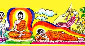 birth enlightenment death of Buddha
