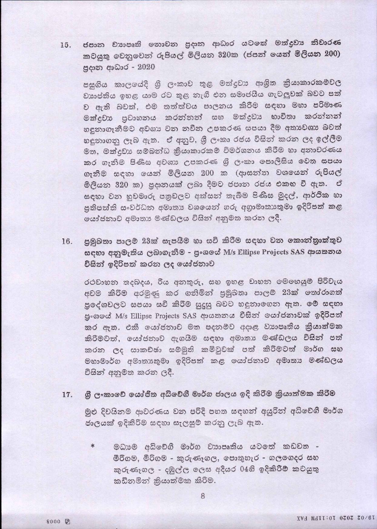 8 Cabinet Decision on 19.02.2020 Full document page 008