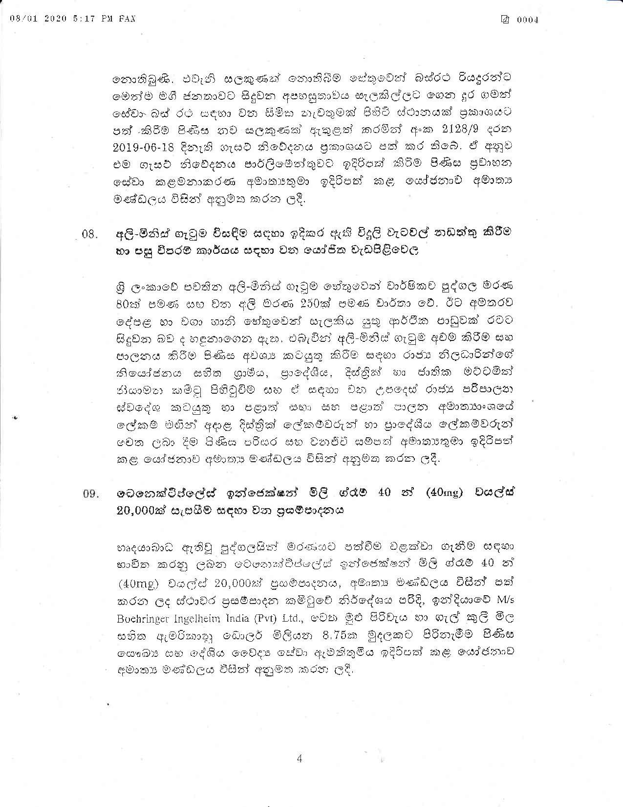 Cabinet Decision on 08.01.2020 page 004
