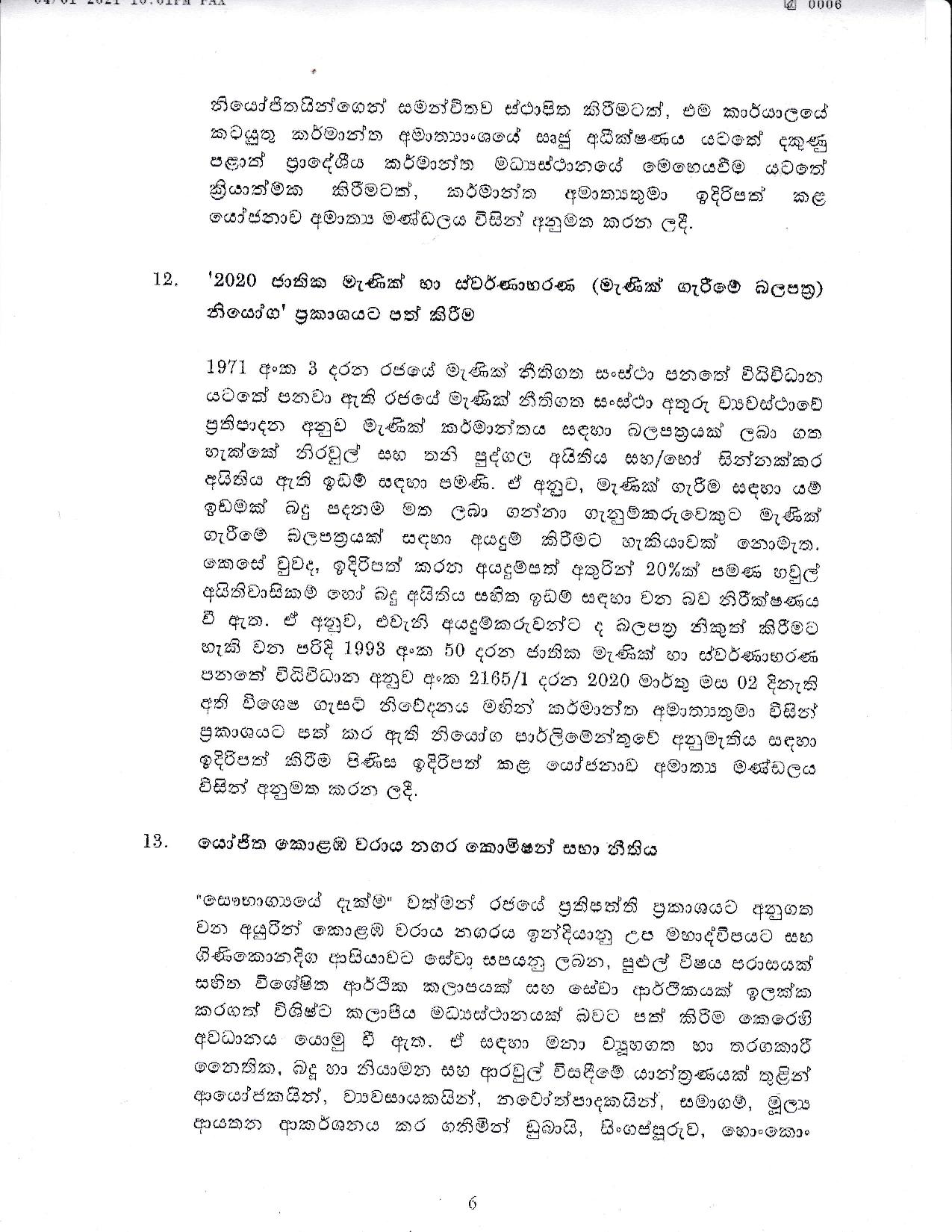 Cabinet Decision on 04.01.2021 page 006