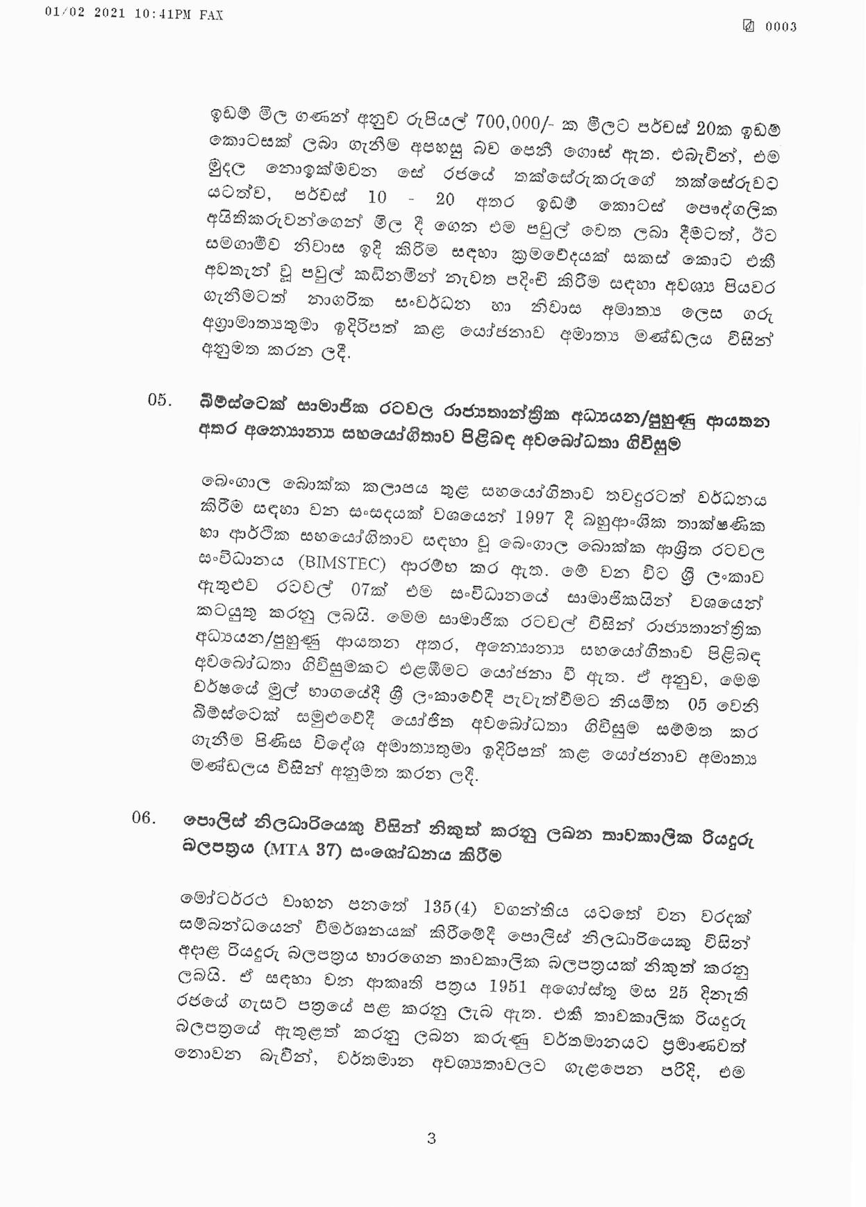 Cabinet Decision on 01.02.2021 page 003