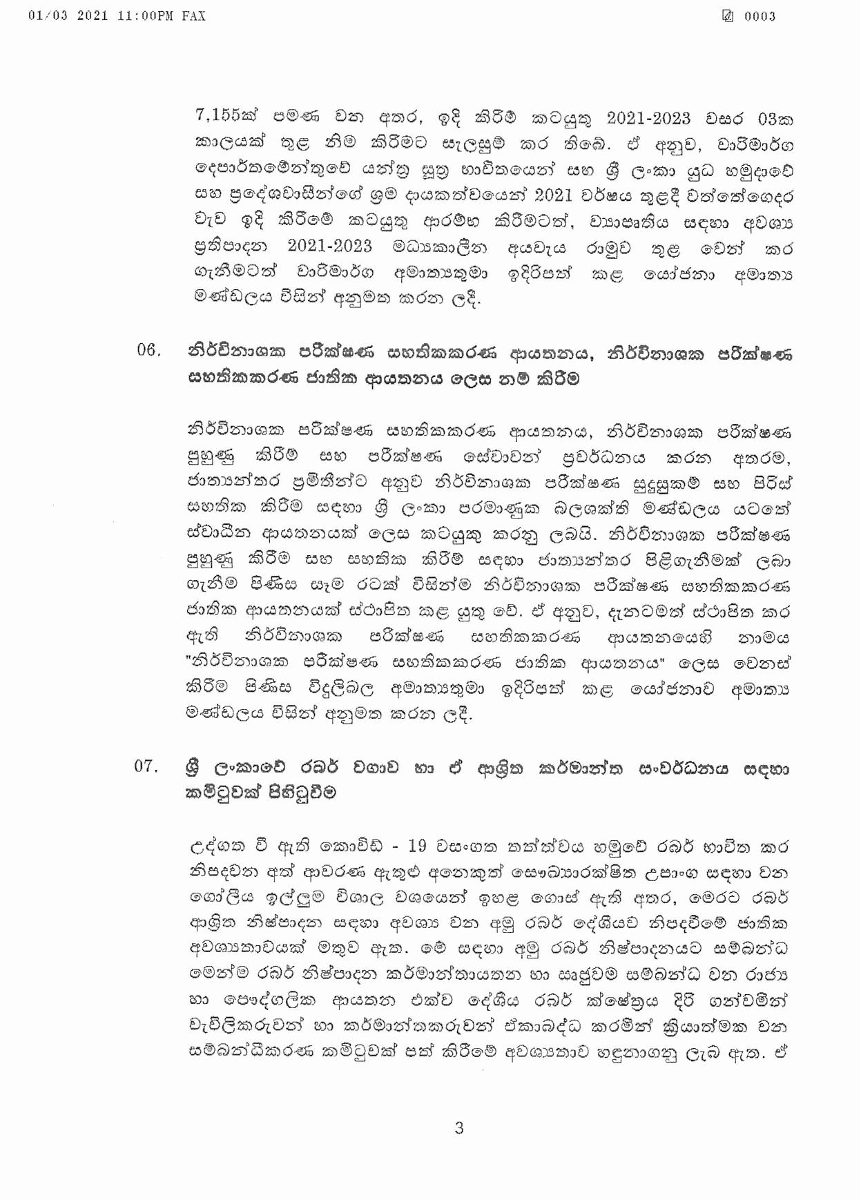 Cabinet Decision on 01.03.2021 page 003