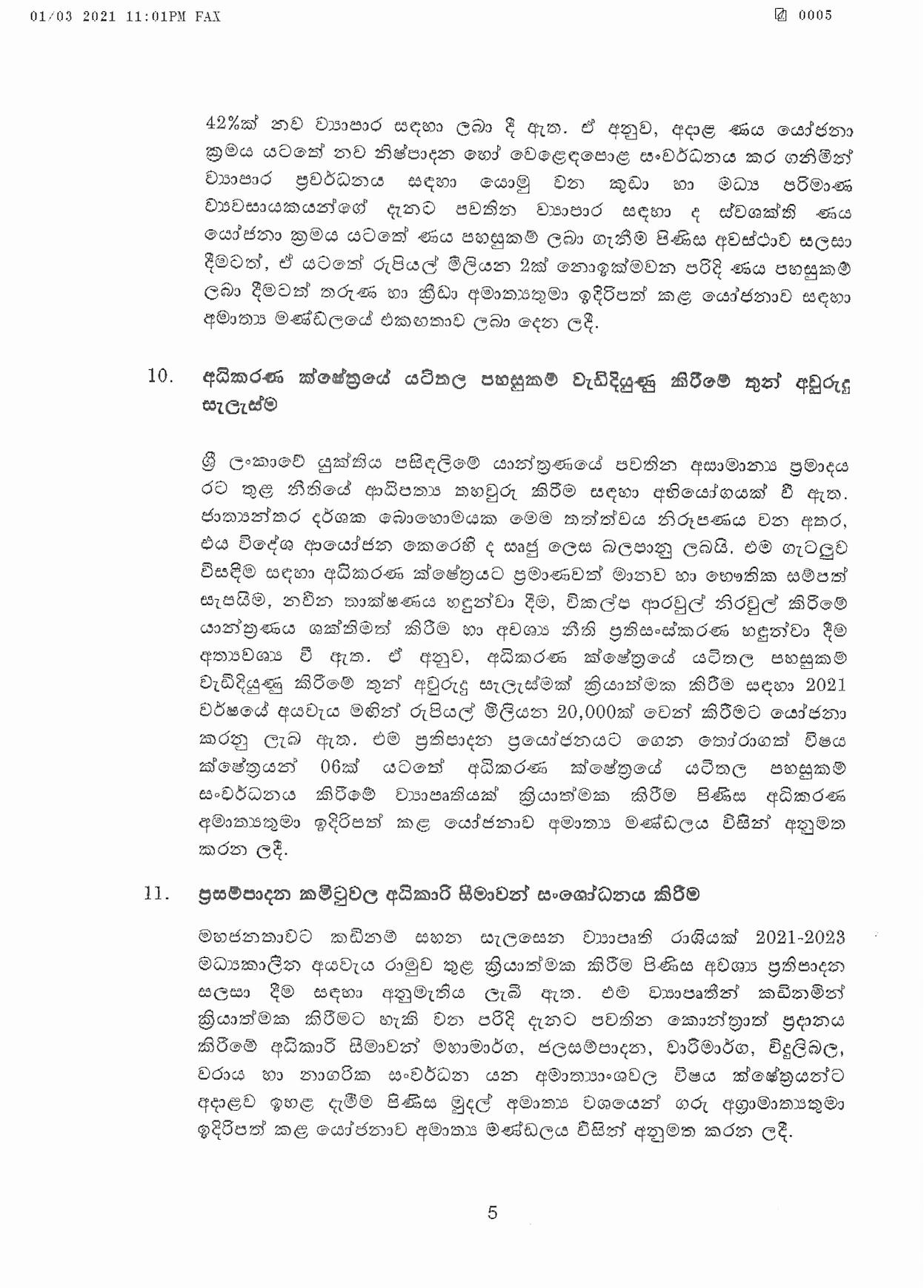 Cabinet Decision on 01.03.2021 page 005