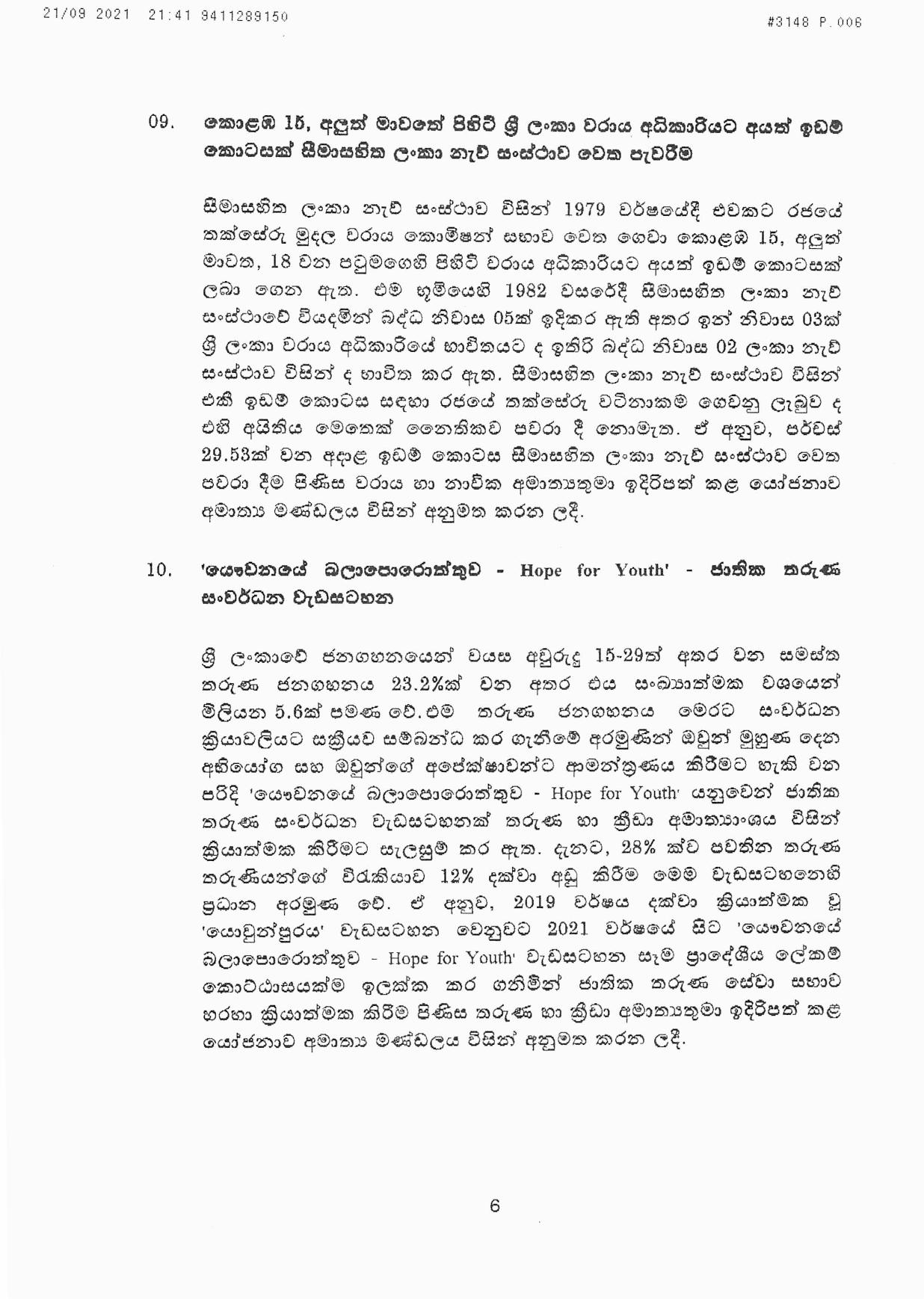 Cabinet Decisions on 21.09.2021 page 006