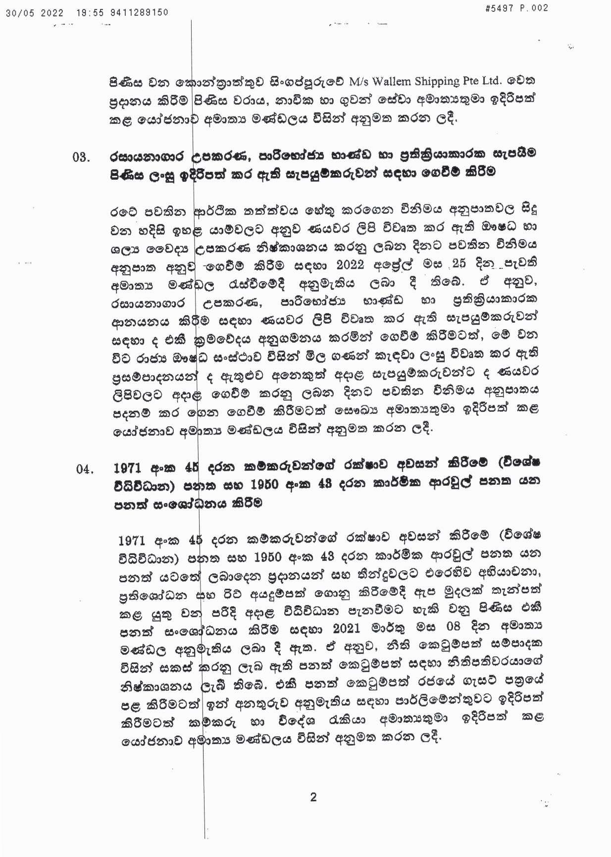 Cabinet Decisions on 30.05.2022 S page 002