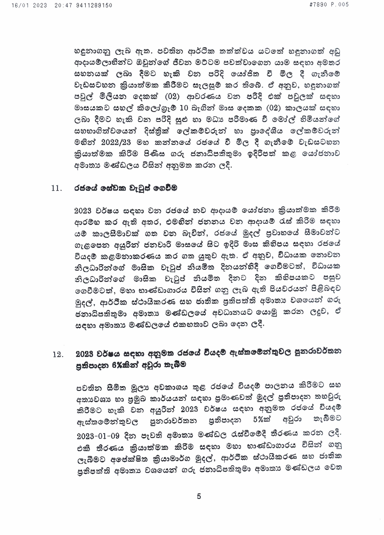 Cabinet Decision on 16.01.2023 page 0005