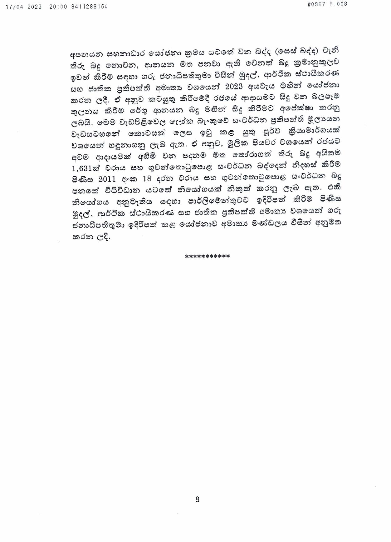 Cabinet Decisions on 17.04.2023 page 008