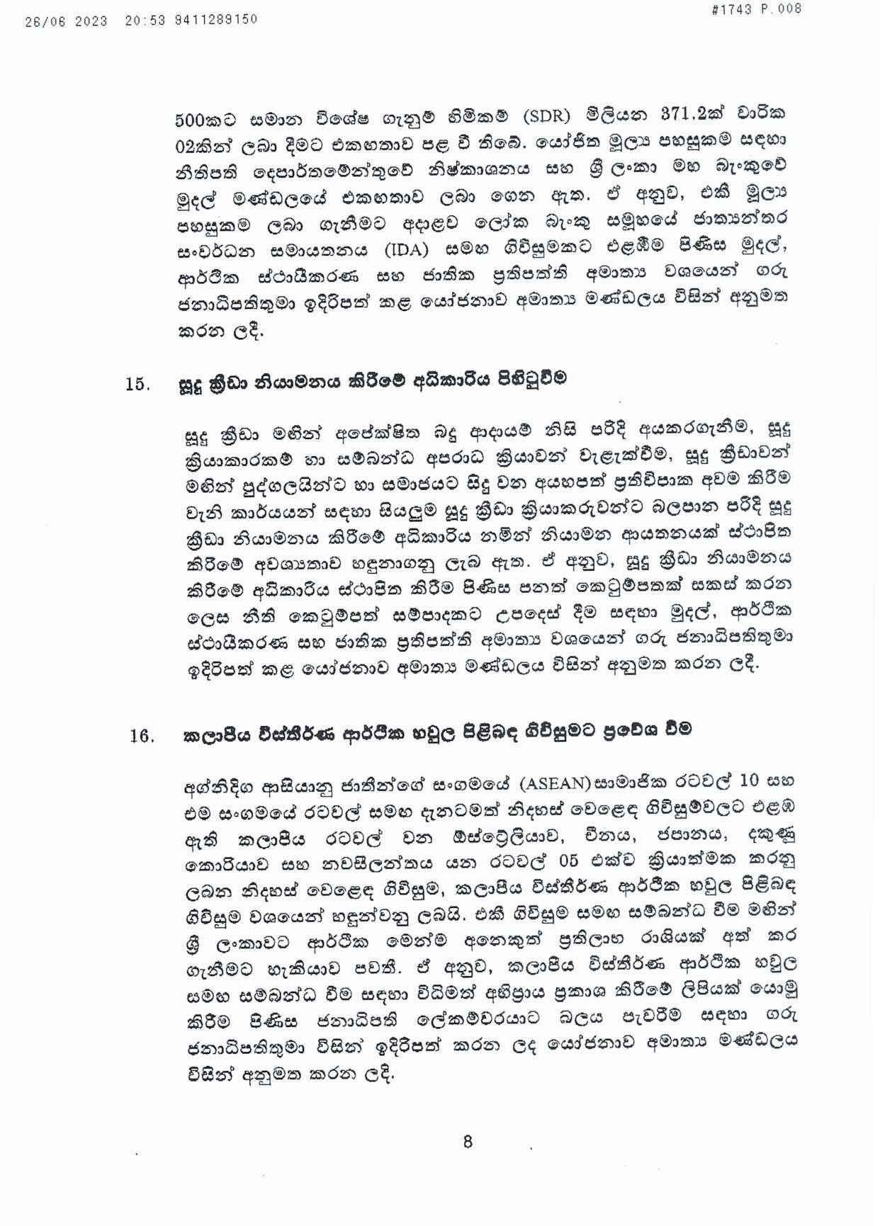 Cabinet Decision on 26.06.2023 page 008