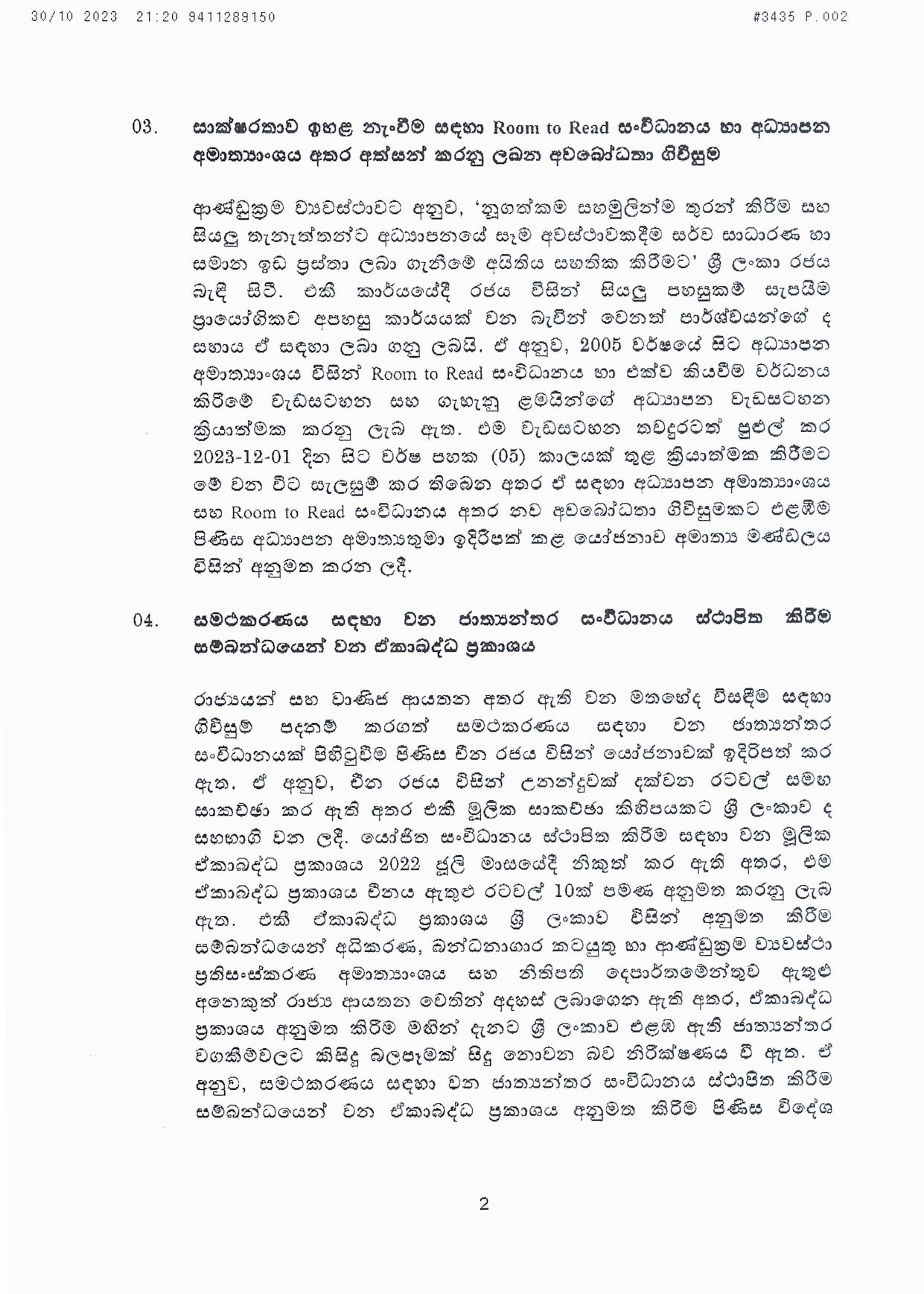 Cabinet Decisions on 30.10.2023 page 002