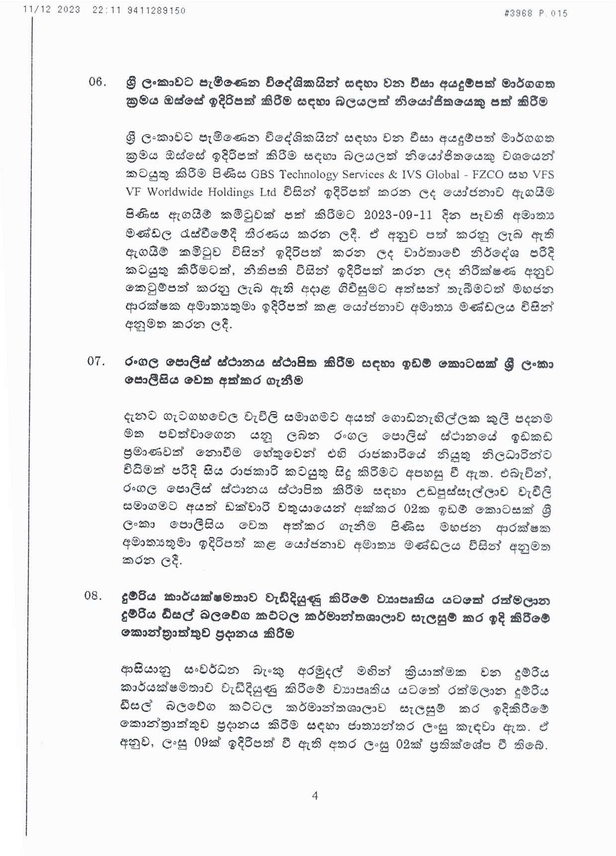 Cabinet Decisions on 11.12.2023 page 004