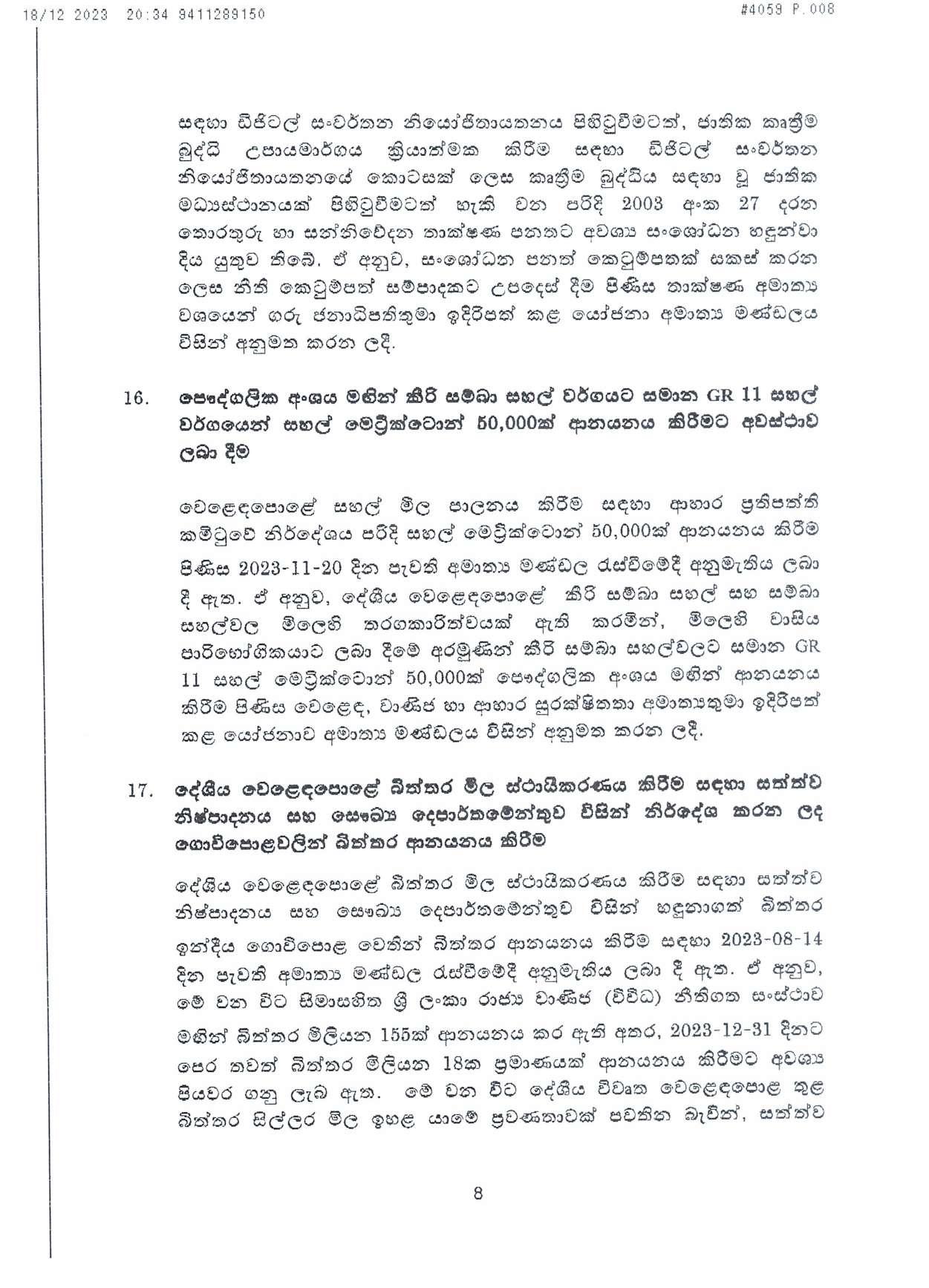 Cabinet Decision on 18.12.2023 page 008