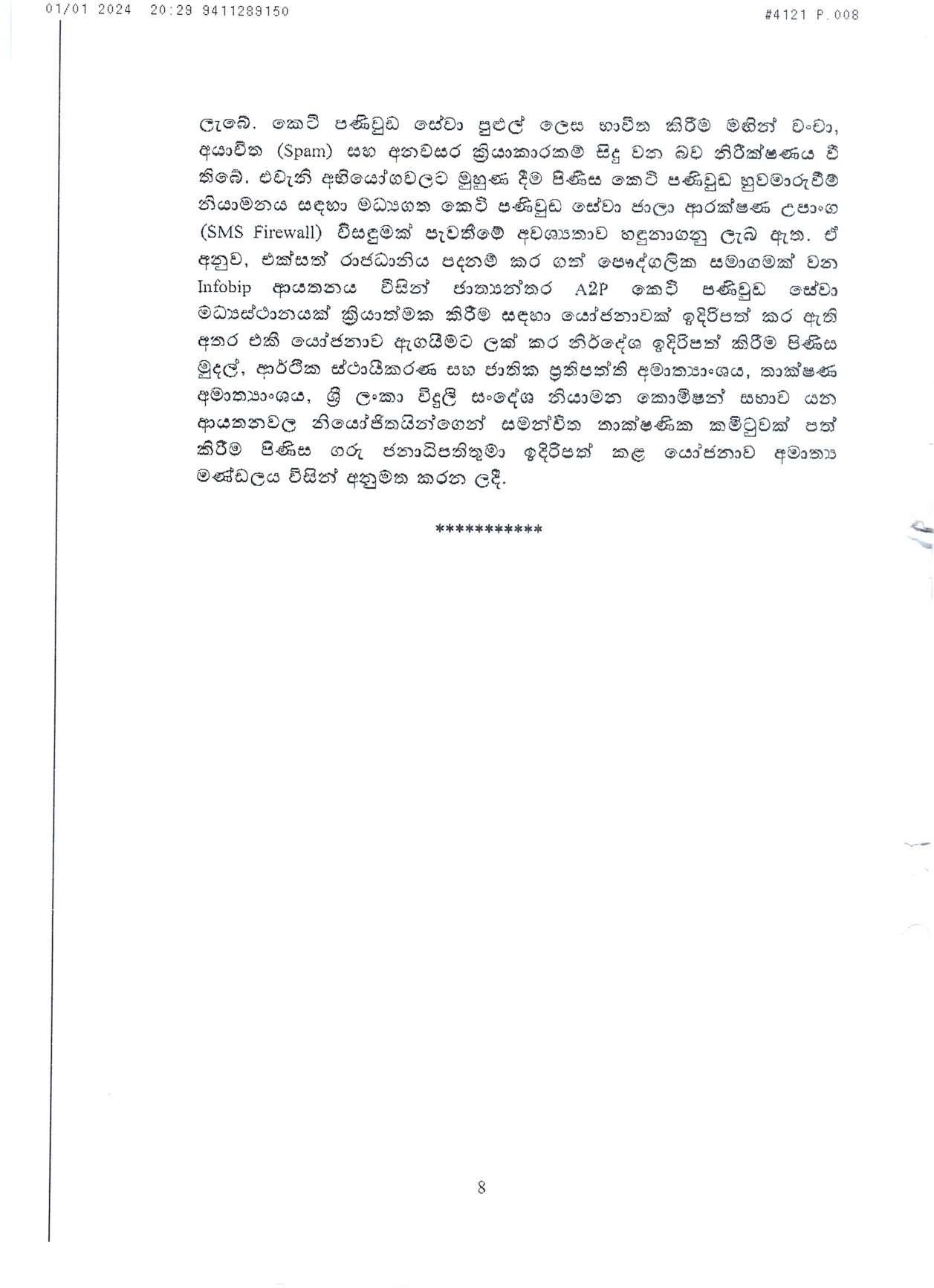 Cabinet Decision on 01.01.2024 page 008