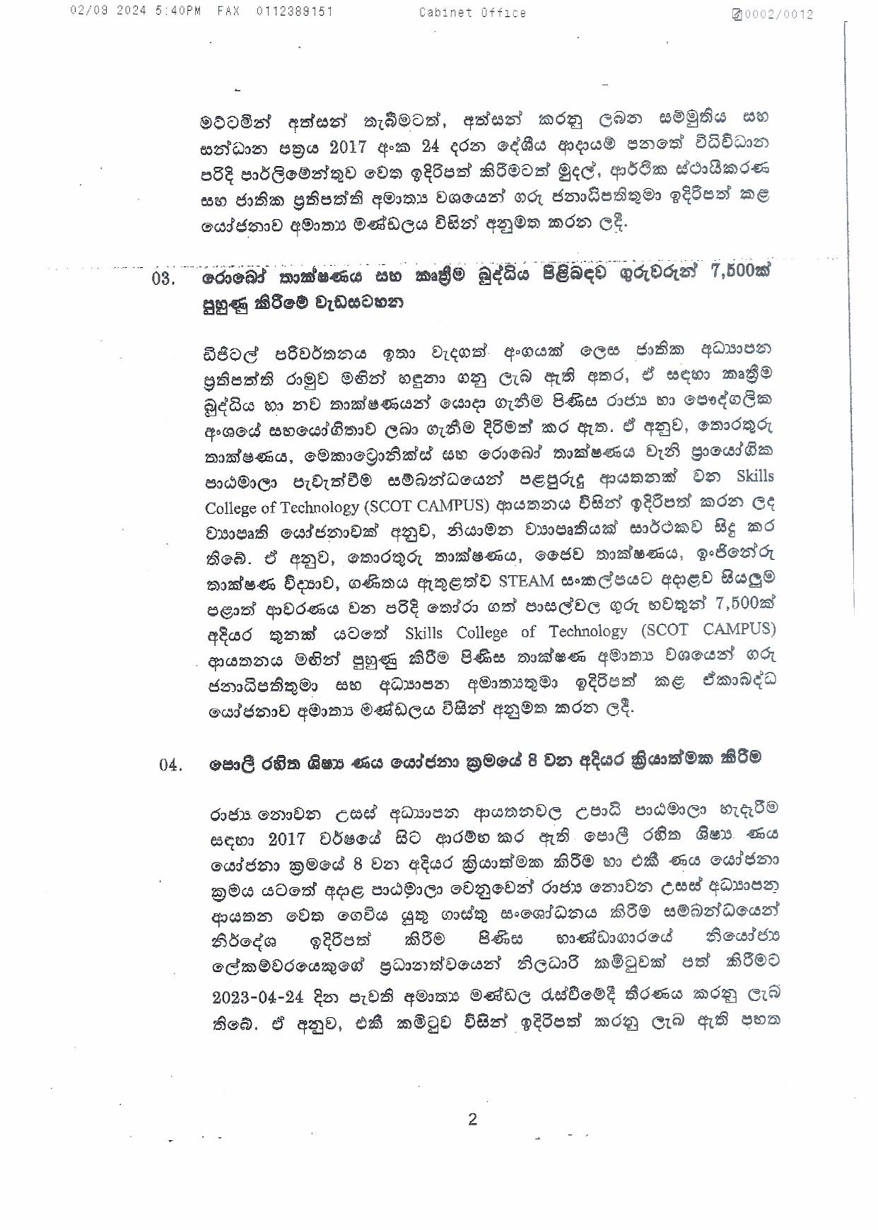 Cabinet Decisions on 02.09.2024 page 002