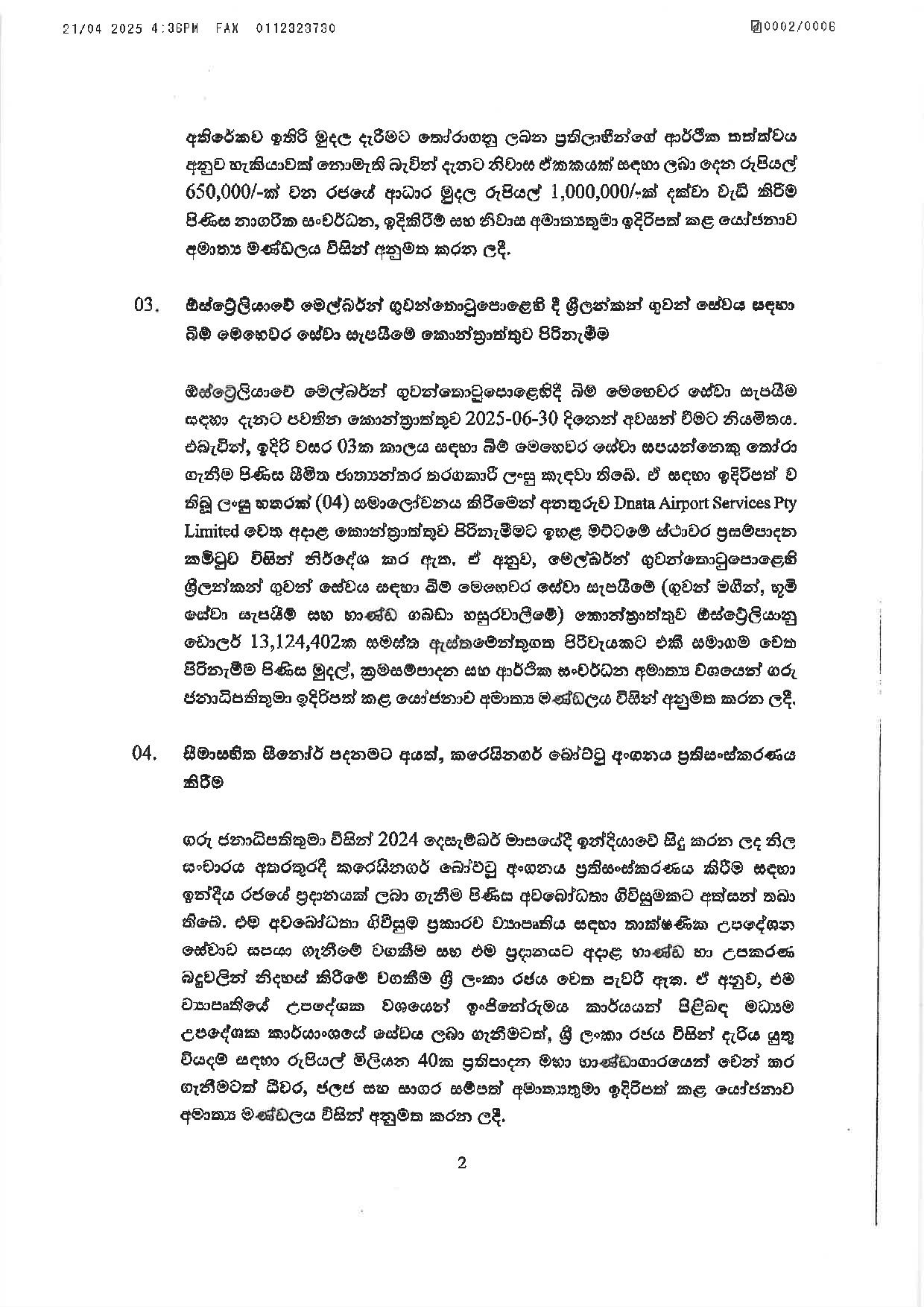 Cabinet Decisions on 21.04.2025 page 002